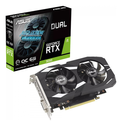 Placa De Vídeo Asus Nvidia Geforce Rtx3050 Oc 6gb Gddr6