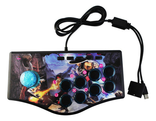 Joystick Usb Retro Arcade Game Rocker Para Ps2/ps3