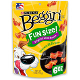 Purina Beggin Littles - Sabor De Tocino (paquete De 3)