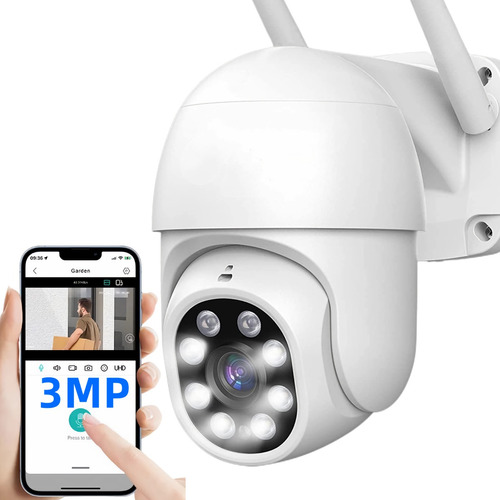 Cámara De Seguridad  Dheot Gs132 Wireless Con Resolución De 1080p Visión Nocturna Incluida Blanca