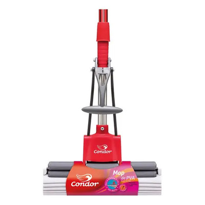Mop Esfregão Pva Rodo Magico Absorvente Limpa 1620 Condor Cor Padrão | Frete grátis