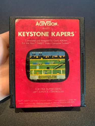 Keystone Kapers Atari 2600 Cartucho