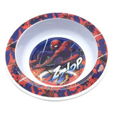 Plato Hondo Bowl Cerealero Spiderman Hombre Araña 