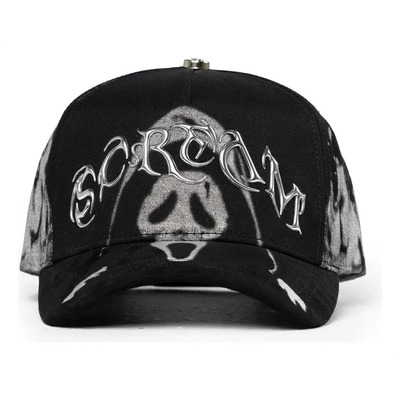 Gorra El Barbas Hats Scream Drop Color Negro Talla P | Meses sin interés
