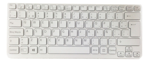 Teclado Sony Sve14 Sve 14 Sve14111elw Sve14138ccw Sve141 Esp