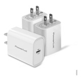 Cargador De Pared Usb C  Paquete De 3 Pd 20w Adaptador ...