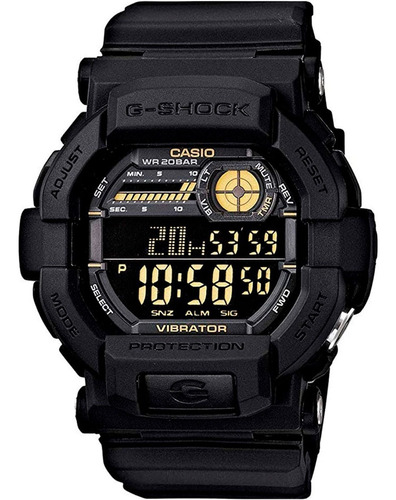 Relógio Casio G-shock Gd-350-1bdr *vibration