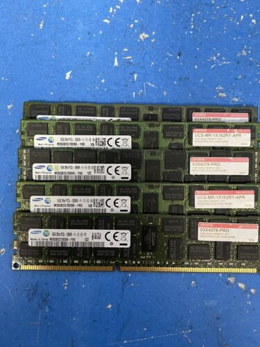 80gb (5x16gb) Samsung 16gb Ram Pc3l-12800r  M39b2g70db0- Ttq