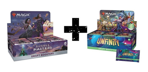 Mtg Kit C/ Desconto Draft Box Double Masters 22 + Unfinity