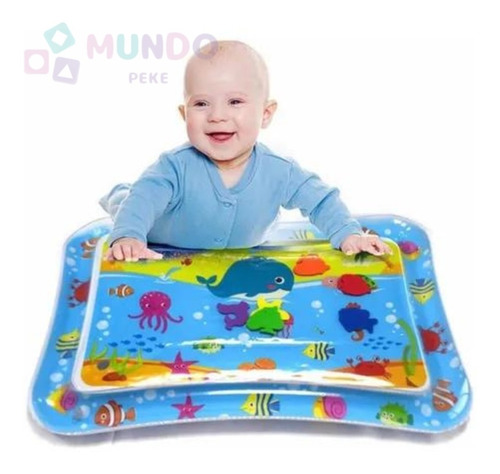 Alfombra Sensorial De Agua Inflable Para Bebe