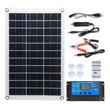 Panel Solar De 100w Y Kit De Controlador Solar De 100a