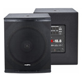 Sub Ativo 18  Ksr Pro 800w Rms K-18.8a Woofer Jbl Limiter + 