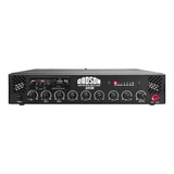 Amplificador/ Mezclador De Perifoneo 50w Rms, Línea 70v / 10