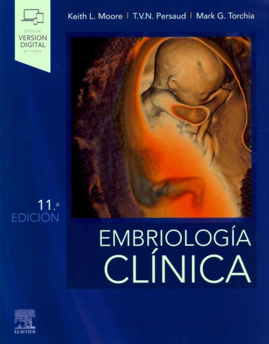 Libro Embriologia Clínica Moore 11a Ed 2020 Nuevo Y Original