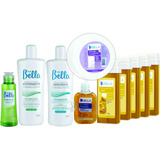 Kit Cera Rollon Refil Depilação Depilbella 10 Produtos