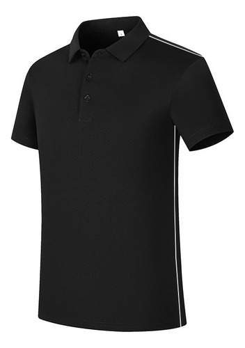 Playera Tipo Polo Manga Corta Slim Fit Casual Moda