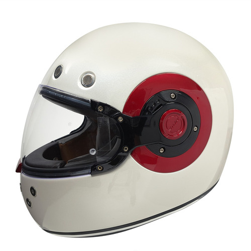 Casco Moto Integral Smk El Dorado Vintage Tipo Ruby