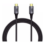 Cable Tipo C 1 Metro 40gbps 100w 8k 60ghz Thunder 3