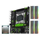 Kit Placa Mãe X99 + Intel Xeon E5-2666 V3 E 32gb 