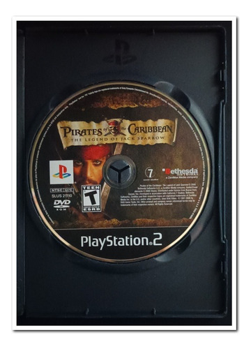 Pirates Of The Caribbean, The Legend Jack Sparrow, Juego Ps2