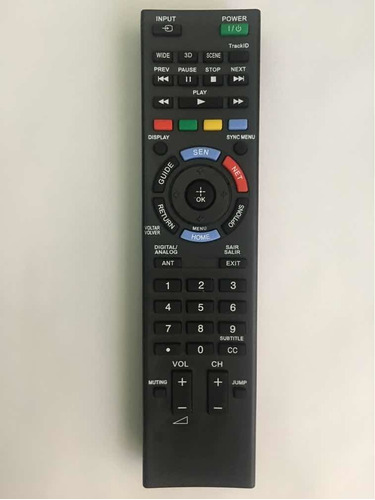 Control Remoto Tv Compatible -sony Bravia Netflix 3d- Smart