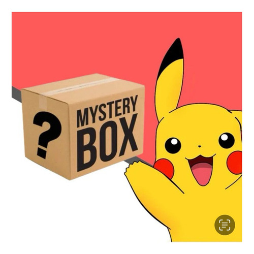 Caixa Misteriosa Pokémon - Mystery Box - Itens Surpresa