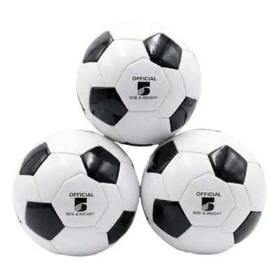 Balone De Futbol Cm-top No. 5, Competiciones Y Entrenamiento Para Juvenil, Regalo De Cumpleaños Para Football Fans, 3 Piezas | Meses sin interés
