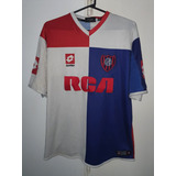 Camiseta San Lorenzo Lotto Arlequin Blanca Rca 2006 Talle L