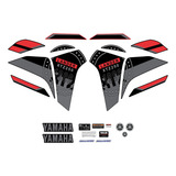 Kit Adesivo Emblema Yamaha Xtz 250 Lander 2023 2024 Vermelha