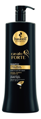 Shampoo Haskell Cavalo Forte De 1 Litro