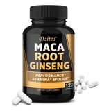 Cápsulas De Raíz De Maca De 10000 Mg (con/maca Negra) 120 Cá