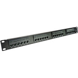 Patch Panel 24 Portas Cat5e Padrão Rack 19 Polegadas Pier