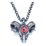 Cabra - Collar Craneo Dark Satanico E Girl Emo Baby 01