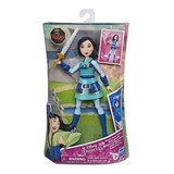 Boneca Princesa Disney Mulan Guerreira 30cm Hasbro