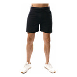 Short Cómodo Stretch Con Bolsas Ejercicio Correr Gym Hombre