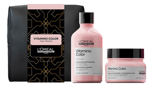  Pack L'oréal Professionnel Cuidado Vitamino Color Shampoo 300ml + Máscara 250ml