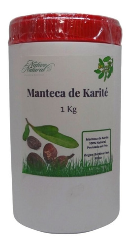 Manteca De Karité Orgánica 1 Kilo + Regalo