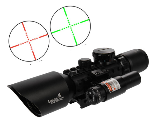 3-10x42 Mira Telescópica Con Iluminación Incluye Laser Xtm C