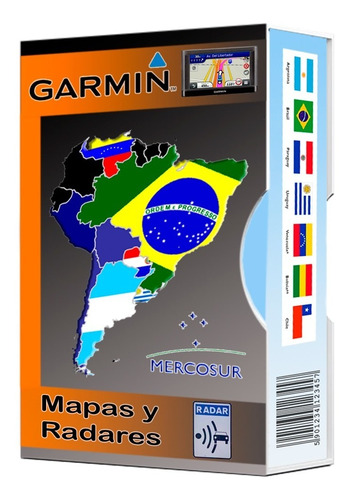 Actualizacion Fotomultas Gps Garmin Nuvi Arg / Brasil / Urug