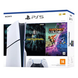 Console Playstation 5 Slim 1tb Mídia Física Bundle Com Nf-e