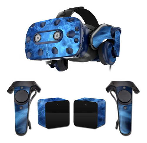 Mightyskins Piel Compatible Con Htc Vive Pro Vr Headset - Bl