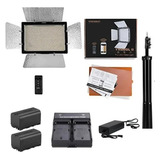 Iluminador Painel Led Yongnuo Yn 600l Ii Estúdio Kit Pro Nfe