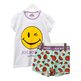 Joe Boxer Pijama Infantil Short De Algodón