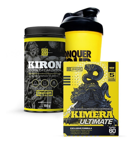 Kit Kimera Ultimate + Kiron + Coqueteleira Iridium Labs