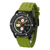 Naviforce Reloj Deportivo Para Hombres Cronómetro Militar Pa