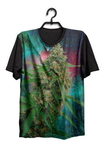 Camiseta Camisa Tattoo Tatuagem Maconha Univeso Psicodelico