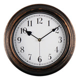Reloj De Pared Retro, Clasico Vintage Silencioso Sin Tictac