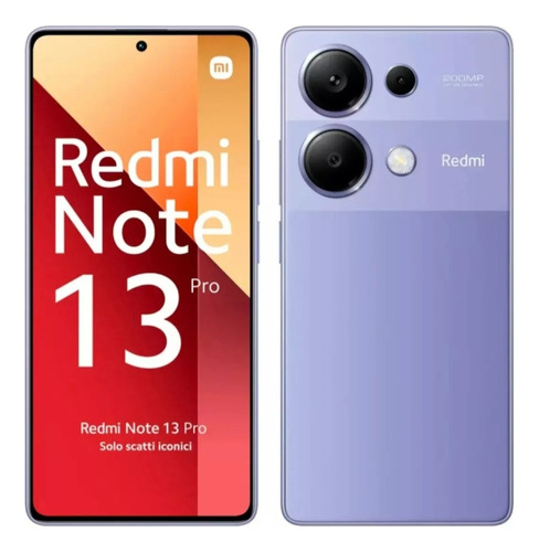 Xiaomi Redmi Note 13 Pro 4g 256gb 8gb Ram Lacrado+brinde/nf 