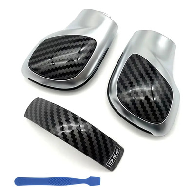 Tapa Dsg Pomo Para Vw Jetta Bora Passat Golf Fibra Carbono