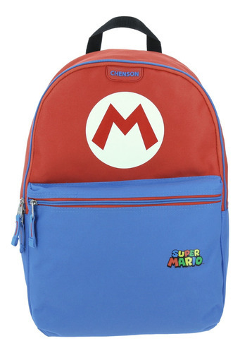 Mochila Grande Chenson Mario Bros Logo